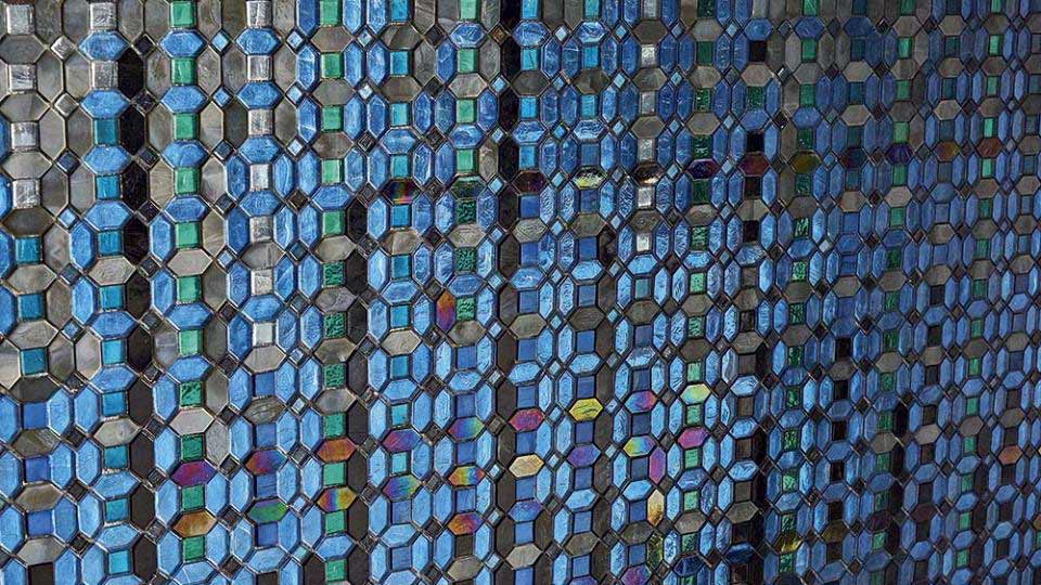 SICIS Mosaik in Blau