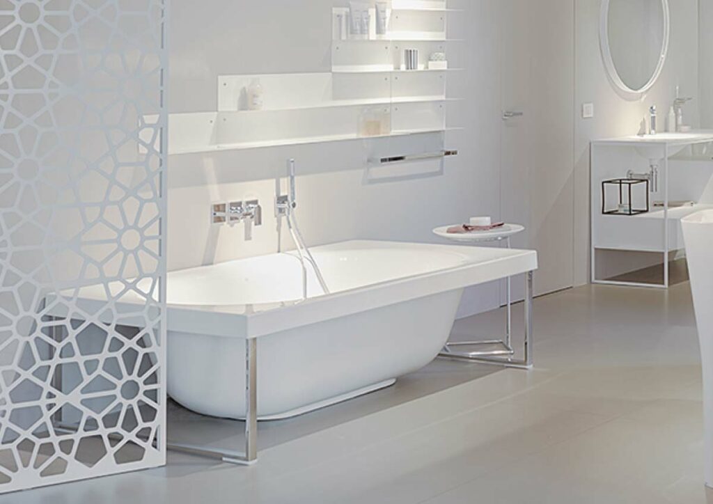 Freistehende Design Badewanne